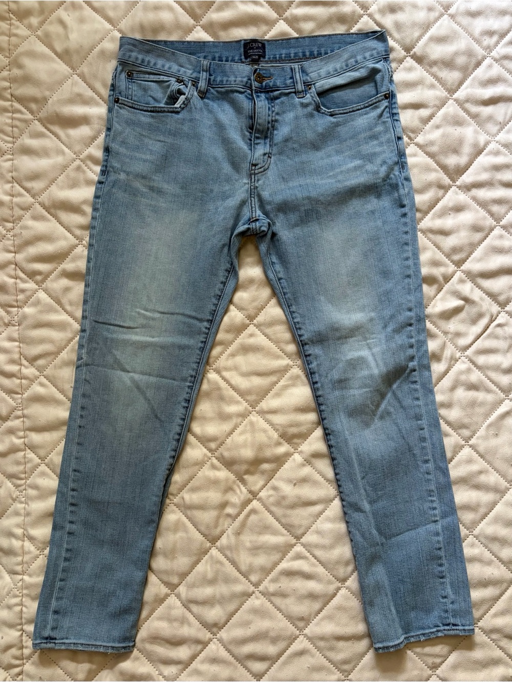 J. Crew Men’s Light Blue Classic Slim Fit Jeans.